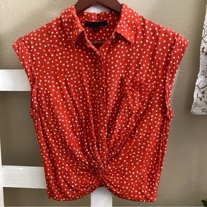 Women’s Spring top- 1950’s style with trendy details